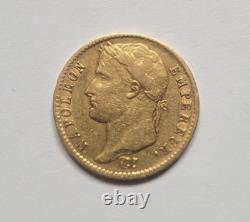 Very rare and very beautiful piece of 20 francs gold 1812 Turin Napoleon I