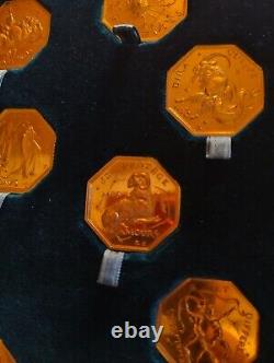 Very rare bronze wish token box, Mr. Maurice Druon's collection