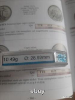 Very rare coin: 5 francs Semeuse pre-series 1967 in cupronickel