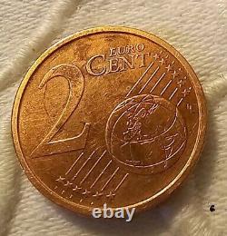 Very rare piece of 2 cents 2002 the Mole Antonelliana 7000 copies