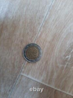 Very rare piece of 2 euro Commemorative French Republic UEM 2009.