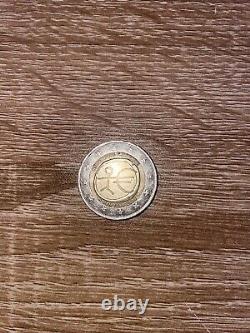 Very rare piece of 2 euro Commemorative of the French Republic UEM 2009