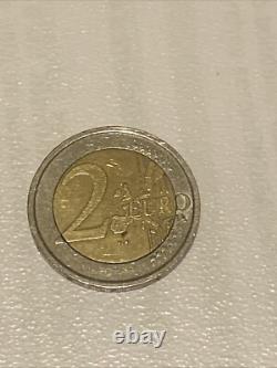 Very rare piece of 2 euros ITALY 2003 Dante Alighieri R Coins