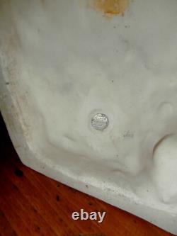 Very rare plaster cast “Head of the Virgin” Louvre Museum (sealed with lead seal)