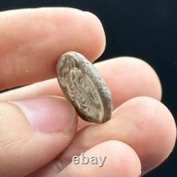 Very rare unique piece of ancient Greek coin with Alexander's face coin
