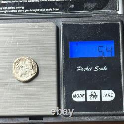 Very rare unique piece of ancient Greek coin with Alexander's face coin