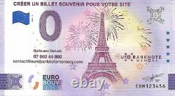 Very rare zero euro note business card don’t miss this opportunity