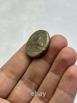 Very unique and rare ancient Greek coin from Thessaly Larissa