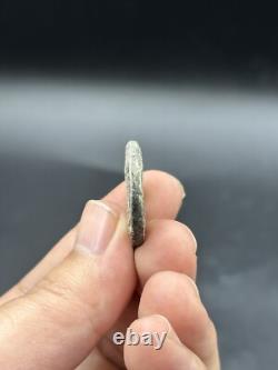 Very unique and rare image of a Greek ancient silver-plated coin