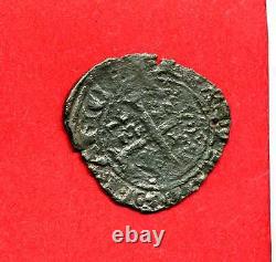 (f12) Dauphine Charles V Dauphin of Viennois Gros Delphinal (very Rare)