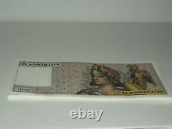 (tres Rare) Liasse Of Sample Bank Notes (tres Rare)