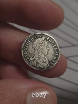 1/12 D'écu Mèche Longue 1653 X Amiens Louis XIV Très Rare R4