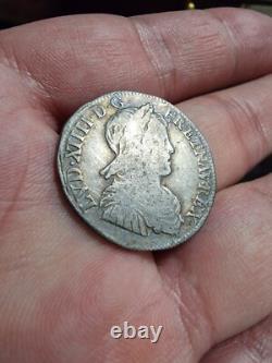 1/4 D'écu Mèche Longue 1652 Arras Louis XIV Tres Rare