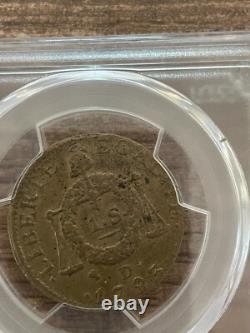 1 sol 1793 D sous coque tres rare spd 62 M D C