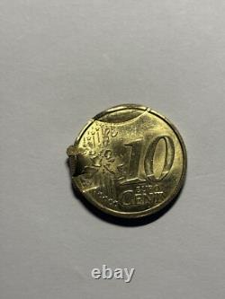 10 Cents1999 France Première Type Très rare stries fines