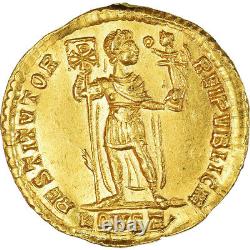 #1021661 Monnaie, Valentinien I, Solidus, 364-367, Arles, Très rare, SUP+, Or
