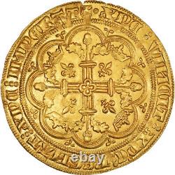 #1043062 Monnaie, France, Philippe VI, Couronne D'or, (1340), Très rare, SUP+