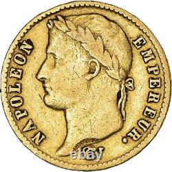 #1044704 Monnaie, France, Napoléon I, 20 Francs, 1813, Genoa, Très rare, TB+