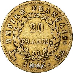 #1044704 Monnaie, France, Napoléon I, 20 Francs, 1813, Genoa, Très rare, TB+