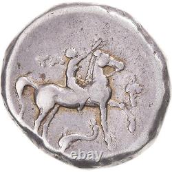 #1176964 Monnaie, Calabre, Nomos, ca. 281-228 BC, Tarentum, Très rare, TTB, Ar