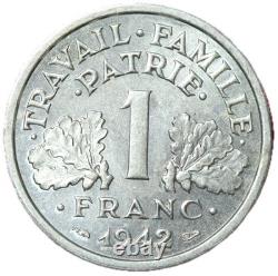 #13726 1 franc 1942 tres rare et tres bon etat