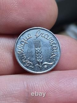 #171 1 Centime Épi Frappe Monnaie Très Rare 1991