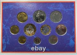 #17513 RARE 1 franc 1996 BU sous scellée FDC/BU très rare FACTURE