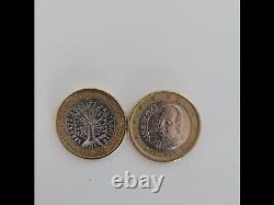 2 pièces 1 euros recherché très rare