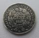 20 Centimes C&eacute;r&egrave;s 1850 Bb Pi&egrave;ce Tr&egrave;s Rare (1 2 5 10 50 A B D K Ma W)