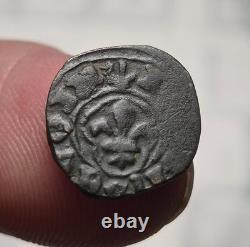 3 Charles VII Obole 0,71g A identifier mais semble très rare