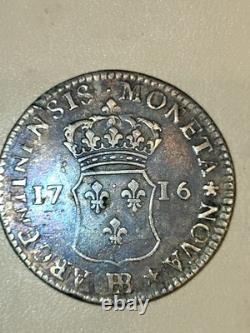 40 Sols De Strasbourg 1716BB Très Rare Faire Offre
