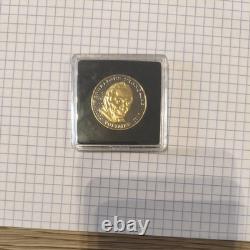 5 Francs Voltaire 1994 Ruthénium Et Or très rare 200 exemplaires