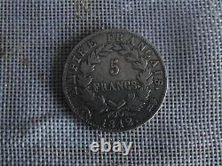 5 Francs très rare Napoléon Empereur 1812 Rome