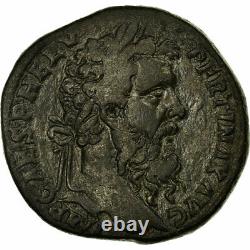 #515902 Monnaie, Pertinax, Sesterce, 193, Rome, Très rare, Gradée, NGC, VF, 4/