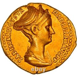 #898135 Monnaie, Sabine, Aureus, 128-137, Rome, Très rare, TTB+, Or, RIC2484