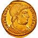 #906483 Monnaie, Magnentius, Solidus, 351-353, Arles, Très Rare, Sup+, Or, Ric