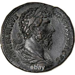 #906486 Monnaie, Lucius Verus, Sesterce, 163-164, Rome, Très rare, SUP, Bronze