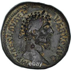 #908824 Monnaie, Lucius Verus, Sesterce, Rome, Très rare, TTB+, Bronze, RIC13