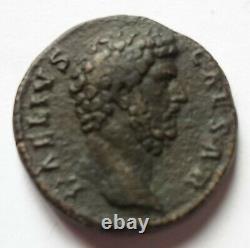 AELIUS TRES RARE (R2) ET BEAU DUPONDIUS monnaie romaine roman coin