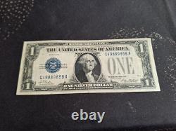 BILLET- 1 dollar 1928 TRES RARE, sceau bleu des usa TTB