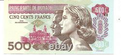Billet 500 francs Monaco très rare