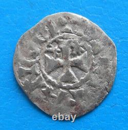 Bretagne comté de Penthièvre TRES RARE obole frappée à Guingamp