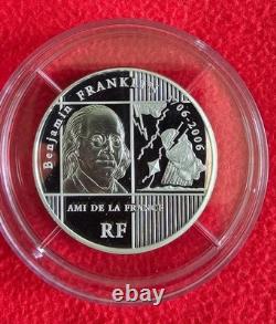 COFFRET PIECE DE 20 EUROS ARGENT 155g 2006 tirage 500ex TRES RARE