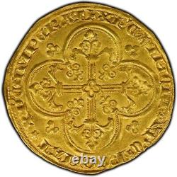 Charles V Franc à Cheval Splendide très rare Qualité de toute beauté PCGS MS61