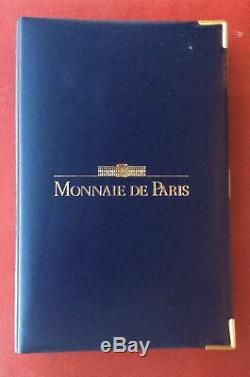 Coffret Be Monnaie De Paris 1995 Avec Certificat Tres Bel Etat Rare