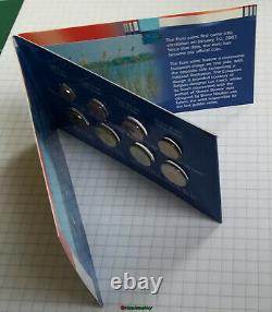 Coffret euro PAYS-BAS Mini BU 2002 Très rare 8 pièces 1 cent à 2 euros