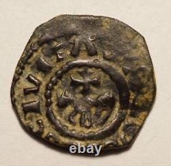 Croisades Comte De Tripoli Tres Rare Bronze De Raymond II (1137-52)
