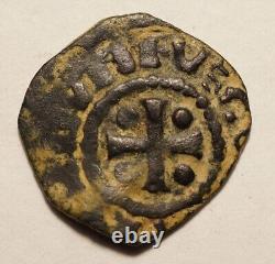 Croisades Comte De Tripoli Tres Rare Bronze De Raymond II (1137-52)