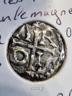 Denier Arles Charlemagne Tres Rare