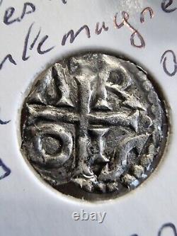 Denier Arles Charlemagne Tres Rare